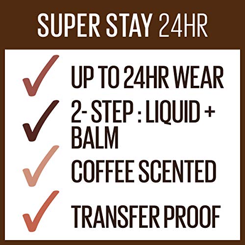 Maybelline SuperStay 24, 2-Step Liquid Lipstick, Coffee Edition, Mocha Chocolatte