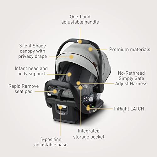 Graco® Premier SnugRide® SnugFit™ 35 XT Infant Car Seat, Midtown™ Collection