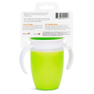 Munchkin® Miracle® 360 Trainer Cup, 7 Ounce, Green