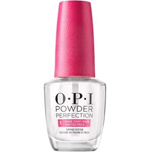 opi powder perfection dipping powder – clear base coat for nails.5 oz