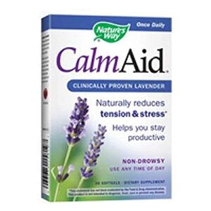 natures way nat way calm aid clinical lavender 30 sg