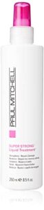 paul mitchell super strong liquid treatment, strengthens + repairs damage, for damaged hair, 8.5 fl. oz.