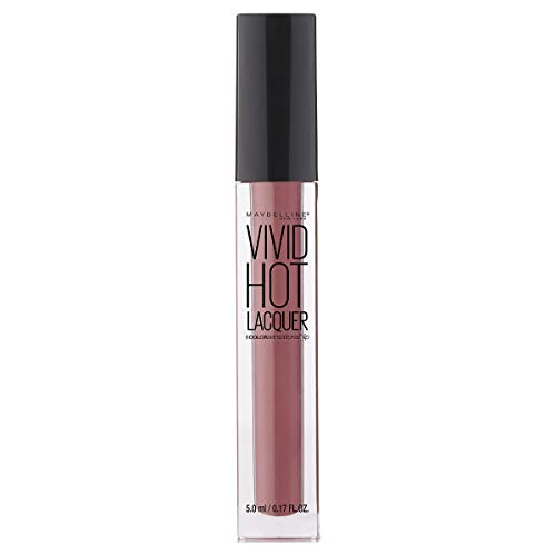 Maybelline New York Color Sensational Vivid Hot Lacquer Lip Gloss, Too Cute, 0.17 fl. oz.