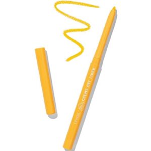 colourpop punch matte eyeliner retractable pencil creme gel (warm canary yellow), 0.2g (0.007 ounce)