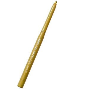 colourpop colourpop wildcat metallic eyeliner retractable pencil creme gel (golden sage green) wildcat – metallic golden sage 0.2g (0.007 ounce)