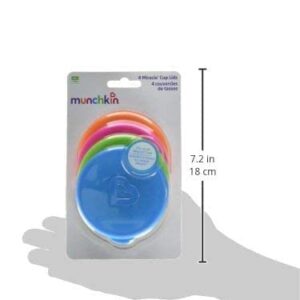 Munchkin® Miracle® 360 Sippy Cup Lids, 4 Count, Pink/Blue/Green/Purple