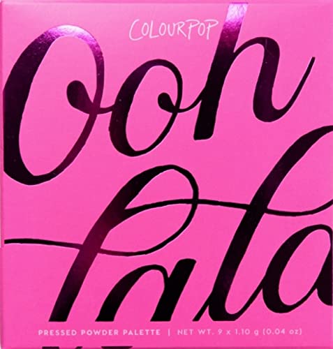 Colourpop Eyeshadow Palette OOH LA LA - Pink Monochromatic Shades, 0.3 Ounce