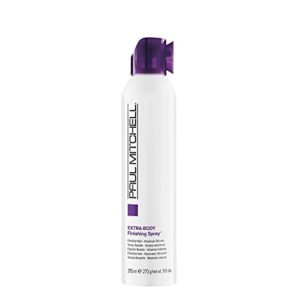 paul mitchell extra-body finishing spray, flexible hold, maximum volume, for fine hair, 9.5 ounce (pack of 1)