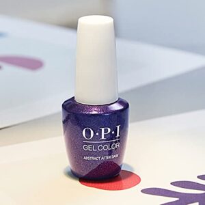 OPI GelColor, Abstract After Dark, Purple Gel Nail Polish, Downtown LA Collection, 0.5 fl. oz.