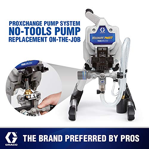 Graco 17G177 Magnum ProX17 Stand Paint Sprayer, Grey/Blue