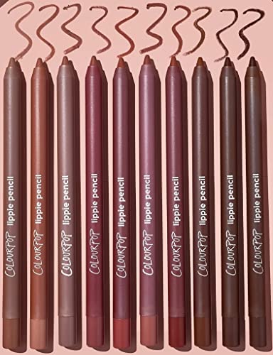 Colourpop "Truth or Bare" Lippie Pencil Vault - Set of 10 Iconic Nude Lip Liners New in Box