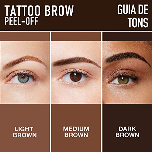 Maybelline New York Brow Tattoo Longlasting Tint, Dark Brown, 4.9 ml,1 Count (Pack of 1),B2998500