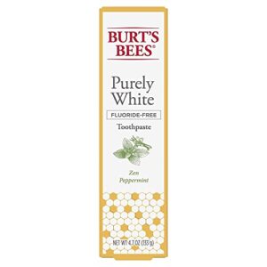 p&g-burts bees toothpaste purely white 4.7 ounce zen peppermint (pack of 2)