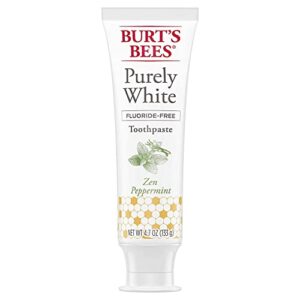 P&G-Burts Bees Toothpaste Purely White 4.7 Ounce Zen Peppermint (Pack of 2)