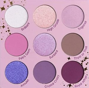 colourpop colourpop eyeshadow palette all amethyst – range of purple shades, 0.3 ounce