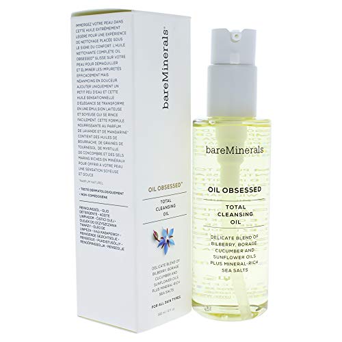 bareMinerals Oil Obsessed Total Cleansing Oil, 6 Ounce