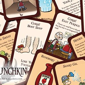 Steve Jackson Games Munchkin Pathfinder Deluxe Board Game (Base Game) | Board Game for Adults, Kids, & Family | Fantasy Adventure RPG | Ages 10+ | 3-6 Players | Avg Play Time 120 Min