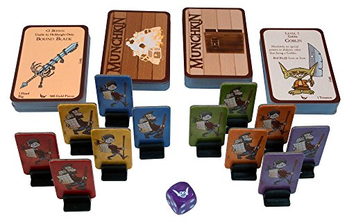 Steve Jackson Games Munchkin Pathfinder Deluxe Board Game (Base Game) | Board Game for Adults, Kids, & Family | Fantasy Adventure RPG | Ages 10+ | 3-6 Players | Avg Play Time 120 Min