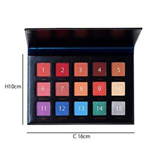 UCANBE 54 Colors Splashy Candies Eyeshadow Palette, Highly Pigmented Matte Shimmer Soft Creamy Glitter Rainbow Bright Powder Eye Shadow Blendable Waterproof Long Lasting Makeup Pallet…