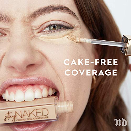 Urban Decay Stay Naked Correcting Full Coverage Concealer, 20NN - Lightweight Formula - Matte Finish Lasts Up To 24 Hours - 0.35 oz.