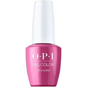 OPI GelColor, 7th and Flower, Pink Gel Nail Polish, Downtown LA Collection, 0.5 fl. oz.