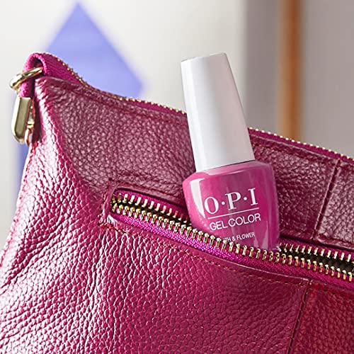 OPI GelColor, 7th and Flower, Pink Gel Nail Polish, Downtown LA Collection, 0.5 fl. oz.