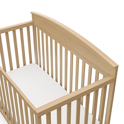 Graco Benton 5-in-1 Convertible Crib (Driftwood) – GREENGUARD Gold Certified, Converts from Baby Crib to Toddler Bed, Daybed and Full-Size Bed, Fits Standard Full-Size Crib Mattress