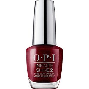 opi infinite shine 2 long-wear lacquer, i’m not really a waitress, red long-lasting nail polish, 0.5 fl oz
