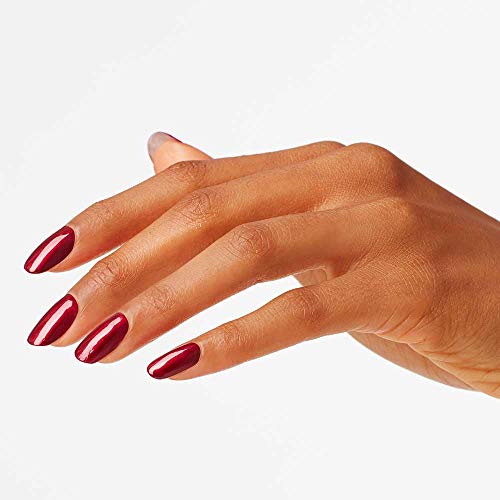 OPI Infinite Shine 2 Long-Wear Lacquer, I'm Not Really a Waitress, Red Long-Lasting Nail Polish, 0.5 fl oz