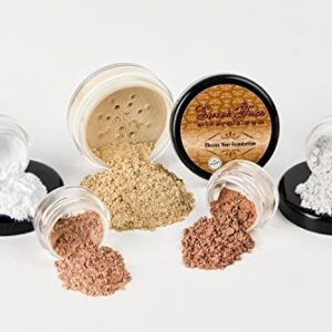 STARTER SET (FAIR 2) Mineral Makeup Kit Bare Skin Sheer Powder Matte Foundation Blush Bronzer Illuminating Veil