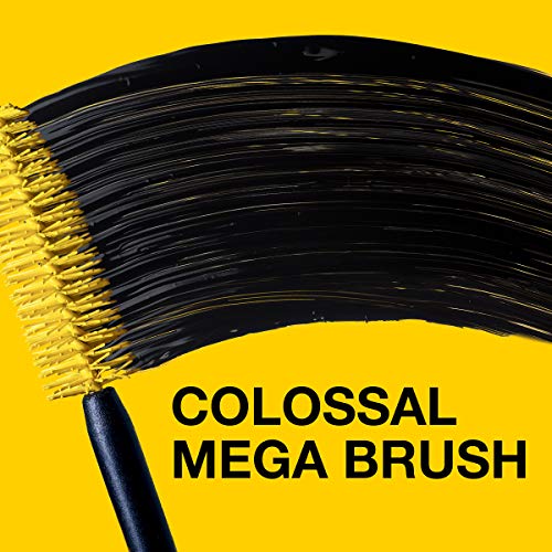 Maybelline Volum' Express The Colossal Washable Mascara, Volumizing, Glam Black