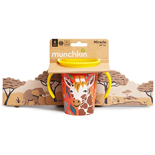 Munchkin® Miracle® 360 Wildlove Trainer Cup, 6 Oz, Giraffe