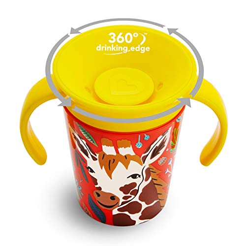 Munchkin® Miracle® 360 Wildlove Trainer Cup, 6 Oz, Giraffe