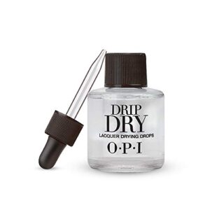 OPI Nail Lacquer Top Coats, Original, 0.5 fl.oz, Drip Dry Lacquer Drying Drops, 0.3 fl.oz