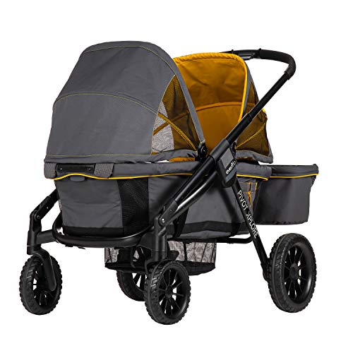 Evenflo Pivot Xplore All-Terrain Stroller Wagon , Adventurer , 45x27x39 Inch (Pack of 1)