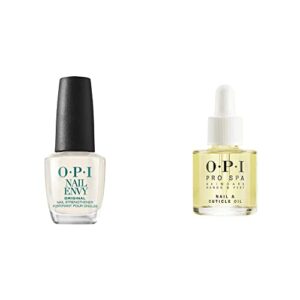 opi nail strengthener, nail envy nail strengthener treatment, nail treatments, 0.5 fl oz, opi prospa collection, manicure nail & cuticle oil and skin care essentials