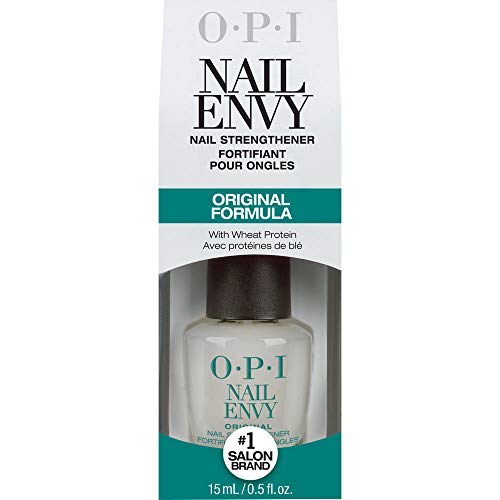 OPI Nail Strengthener, Nail Envy Nail Strengthener Treatment, Nail Treatments, 0.5 fl oz, OPI ProSpa Collection, Manicure Nail & Cuticle Oil and Skin Care Essentials