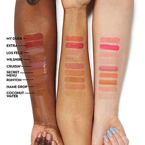 Urban Decay Vice Plumping Shine Hydrating Lip Gloss Balm - 9 Shades Available - Plump & Moisturize Lips - Vegan Formula with Hyaluronic Acid & Shea Butter - Secret Menu, 0.2 fl oz