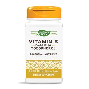 nature’s way vitamin e 268 mg per serving 100 softgels