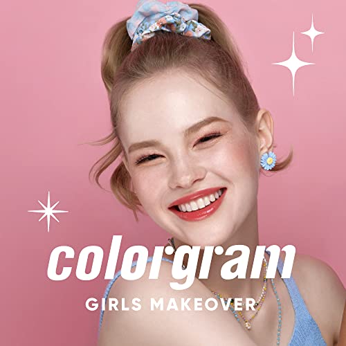COLORGRAM Thunderbolt Tint Lacquer - True Beauty K-Drama Makeup, Glossy Long Lasting Moisturizing Lip Stain (0.2 fl.oz, 04 Daily Tok)