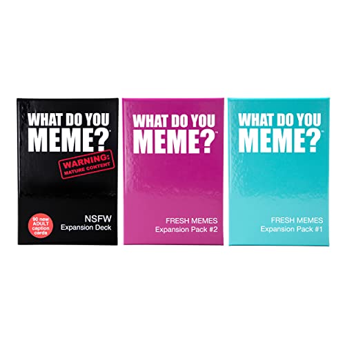 WHAT DO YOU MEME? The Ultimate Expansion Pack Bundle