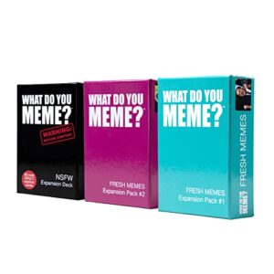 WHAT DO YOU MEME? The Ultimate Expansion Pack Bundle