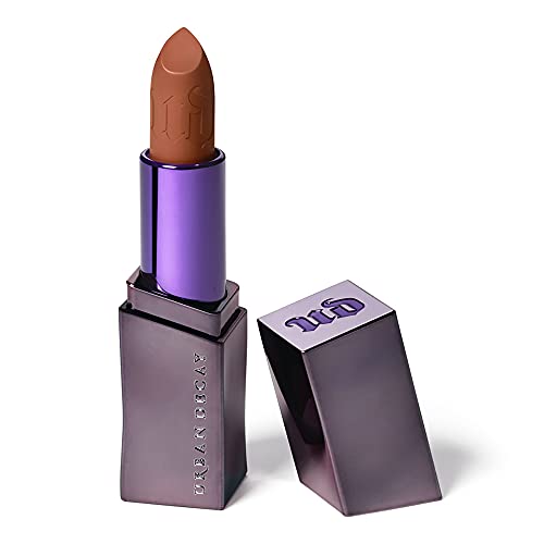 URBAN DECAY Vice Hydrating Lipstick - 35 Shades Available - Longwearing Lip Color - Moisturizing & Creamy Formula with Aloe Vera + Avocado Oil - Cream Finish – Depends on Traffic, 0.11 Oz