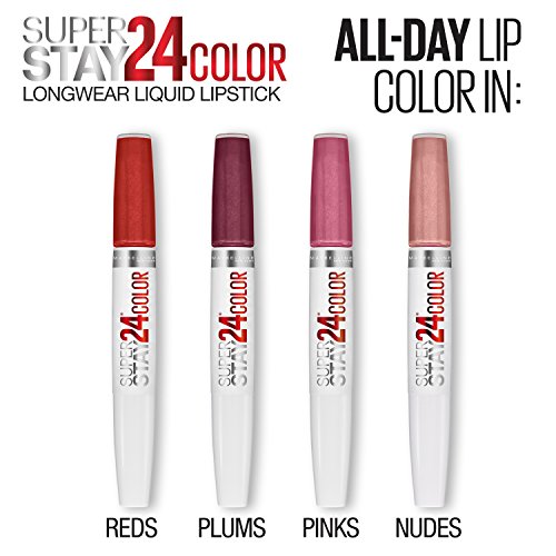 Maybelline Super Stay 24, 2-Step Liquid Lipstick Makeup, Long Lasting Highly Pigmented Color with Moisturizing Balm, Constant Cocoa, Brown, 1 Count