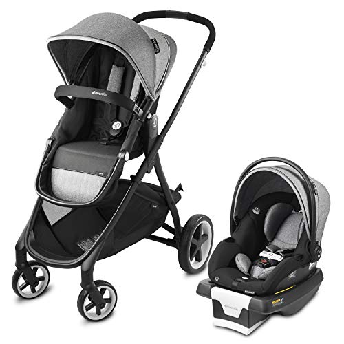 Evenflo Gold Shyft Travel System Securemax Moonstone