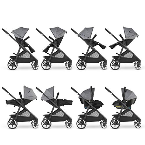 Evenflo Gold Shyft Travel System Securemax Moonstone