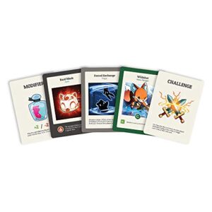 TeeTurtle Here to Slay Base Game - from The Creators of Unstable Unicorns - A Strategic Card Game for Teens and Adults , Black