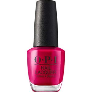 opi nail lacquer, madam president, red nail polish, washington dc collection, 0.5 fl oz