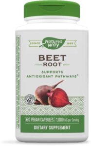 nature’s way beet root, 1000 mg per serving, 320 capsules
