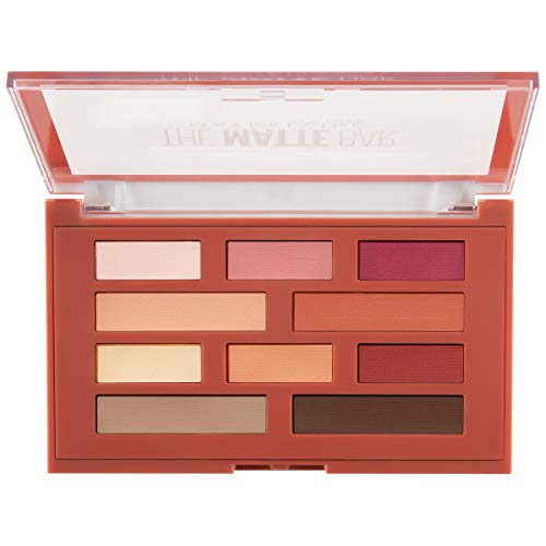 Maybelline New York The Matte Bar Eyeshadow Palette, 300 THE MATTE BAR, 1 Count